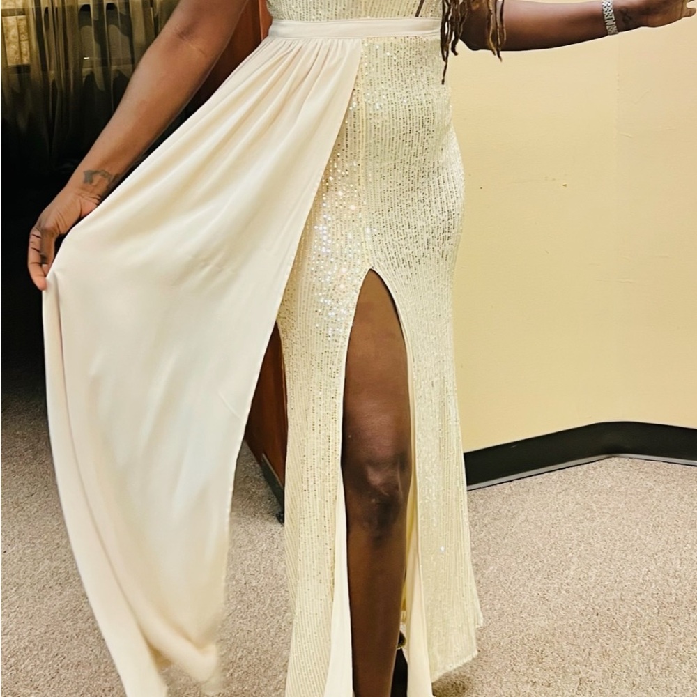 Elegant Sequin Gown